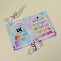 Vernis Gel Macaron en Gros, Collection Bonbons Sucrés, Haute Pigmentation, Gel UV LED Soak-Off, pour Salon, Longue Durée, OEM ODM