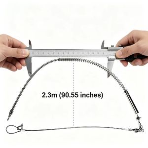 <span class=keywords><strong>Trampa</strong></span> de caza para jabalí, <span class=keywords><strong>trampa</strong></span> de resorte de acero, cuerda de alambre de 4 mm, tuercas de repuesto de estado sólido, accesorio agrícola, <span class=keywords><strong>trampa</strong></span> duradera para zorros - Product Image 4