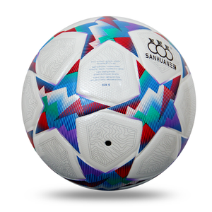 Aolan-Balón de fútbol de PU personalizado de alta calidad, tamaño de entrenamiento profesional 5, pelotas de goma para fútbol y fútbol - Product Image 1