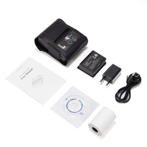 Mini impresora portátil de mano, dispositivo de impresión térmica de 58mm, 2 pulgadas, iOS, <span class=keywords><strong>Android</strong></span>, <span class=keywords><strong>Pos</strong></span>, USB - Product Image 5