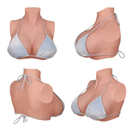 Prothèses mammaires en silicone YPM pour mastectomie, travestis, drag queens, travestis, sissy, taille de bonnet B/C/D/E/G/H