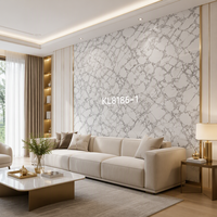 Panneau mural en PVC moderne, non toxique, imperméable, résistant aux UV, effet marbre, écologique, sans formaldéhyde, ignifuge, insonorisant, pour usage commercial