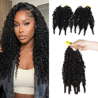 AHVAST Factory Direct Cheveux bouclés birmans Miracle Knots pour crochet, mèches pré-séparées, cheveux humains vierges, tresses au crochet style bohème