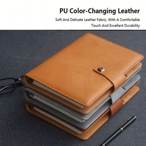 Custom A5 Leather Ring Binder Organizer Loose-<b>leaf</b> File Folder 2026 Planner Planners and Journals Notebook - Product Image 5