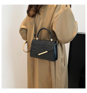 Bolsos de Mano de PU Cuadrados Pequeños de Moda, Bolsos Cruzados Tipo Mensajero, Combinables con Todo, Gran Capacidad para <span class=keywords><strong>Mujer</strong></span>, en Oferta - Product Image 6