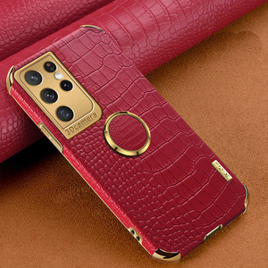 Funda de teléfono de cuero para samsung note 20 ultra A71 M30S, anillo magnético Invisible, bolsas de teléfono móvil para samsung S20 <span class=keywords><strong>plus</strong></span> - Product Image 4