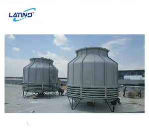 Rundform Wasser kühlturm für Kühler Gegenstrom Kreis kühlturm Industrie kühlsystem FRP Wettbewerbs fähiger Preis
