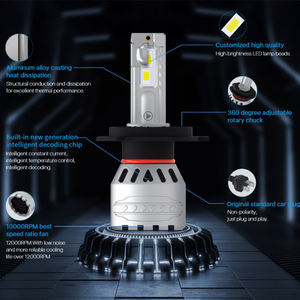 Ampoule de phare LED <span class=keywords><strong>X10</strong></span> super brillante H4 H7 H11 6500K 12000LM 60W Luz Luces Led Lampadina 9005 9006 9012 PSX26 Phare LED automobile - Product Image 3