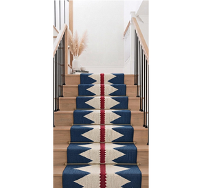 Handwoven Tribal Geometric Wool Jute <b>Runner</b> <b>Rug</b> Southwestern Carpet Accent <b>for</b> Rustic Boho Hallway Entryway Home Decoration - Product Image 1