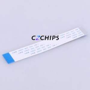 JS10B-15P-100-4-8 FFC Cable (Flexible Flat Cable) P=1mm Connector 15P 1mm 0.3mm Reverse - Product Image 1