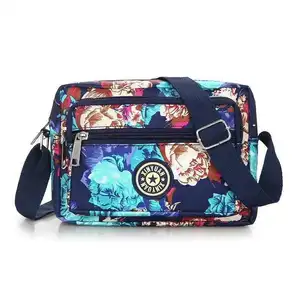 2024 New Fashion Women's Tote Shoulder Messenger Luxury Hand Bags Large Capacity Popular Nylon print Handbags