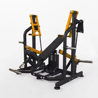 Équipement de musculation professionnel, presse à pectoraux inclinée, machine à charges de poids, robuste, pour la musculation