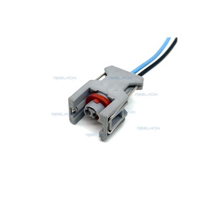 2 Pin dişi dizel yakıt enjektörü su geçirmez fiş otomatik kablo tesisatı konnektörü 240pc0241743486 14-3 - Product Image 2