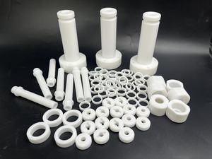Composants usinés sur mesure en <span class=keywords><strong>PFA</strong></span> blanc certifiés FDA, haute pureté, pour l'industrie semi-conductrice et médicale - Product Image 2