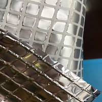 81g Maille PE avec feuille d'aluminium/barrière anti-vapeur réfléchissante/Thermo-réfléchissant/Étanche à l'air/Membrane de contrôle de la vapeur