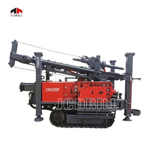 Plataforma de Perforación de Pozos de Agua Rotatoria Móvil sobre Orugas CWD200T con Motor Diésel en Venta - Product Image 2