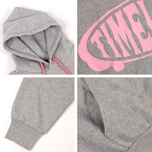 Chándal acampanado con estampado de logotipo personalizado, pantalones de chándal acampanados de peso pesado de algodón y conjuntos de sudadera, conjuntos de chándal Unisex - Product Image 3