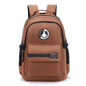Grosir kustom Logo tahan air kapasitas besar uniseks modis perjalanan komputer Laptop ransel pria ransel Bisnis - Product Image 5