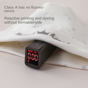 Berretto fetale per bambini primavera e autunno cappello neonato a doppio strato cotone 0-3 mesi berretto per fontanella antivento - Product Image 3