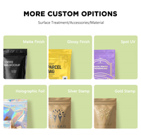 Pochette à bec de 100ml debout imprimée sur mesure en gros, pochette à bec de shampoing biodégradable pochette à bec de nourriture pour bébé