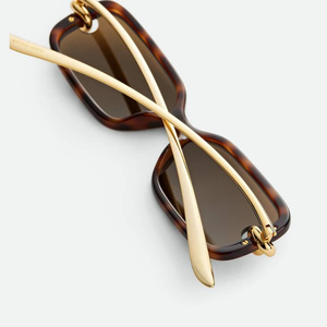 Bottega Chic Rectangular Sunglasses Lightweight Acetate <b>Frame</b> Stylish Shades for Daily Travel Driving Veneta BV - Product Image 3