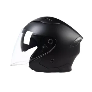 전기 오토바이 남성과 여성의 사계절 듀얼 미러 개인 배터리 자동차 안전 헬멧 하프 페이스 헬멧