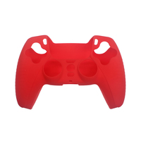 Coque de protection souple en silicone multicolore antidérapante pour manette PS5