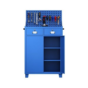 Stainless Steel Tool <b>Cabinet</b> Customizable Size For Workshop <b>Storage</b> With <b>Lockable</b> Doors And Drawers - Product Image 3