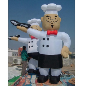 โปรโมชั่นบอลลูนยักษ์คุกอากาศชายร้านอาหารโฆษณาพองเชฟรุ่น - Product Image 2