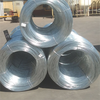 Fil de ligature en acier Q195 galvanisé à chaud Dingzhou Five-Star Metals, 0,9 mm - 5,3 mm, bobine avec service de découpe