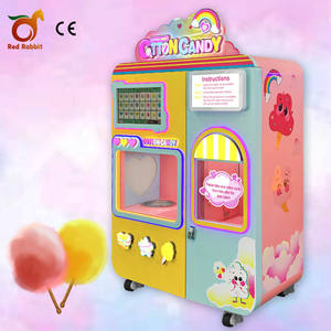 Mesin penjual permen kapas kecepatan tinggi dengan Motor listrik dan fitur otomatis penuh untuk penjualan permen komersial - Product Image 1