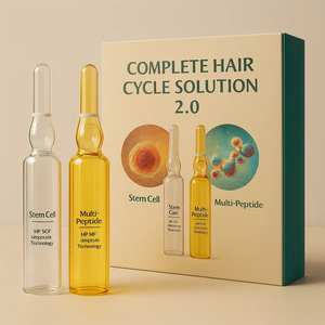 Olio per la Ricrescita dei Capelli a Base di Collagene Vegetale Multi-Peptide, Biologico, Senza Risciacquo, Vegano, Cruelty-Free, Rinforzante e Riparatore per Danni al Cuoio Capelluto - Product Image 1
