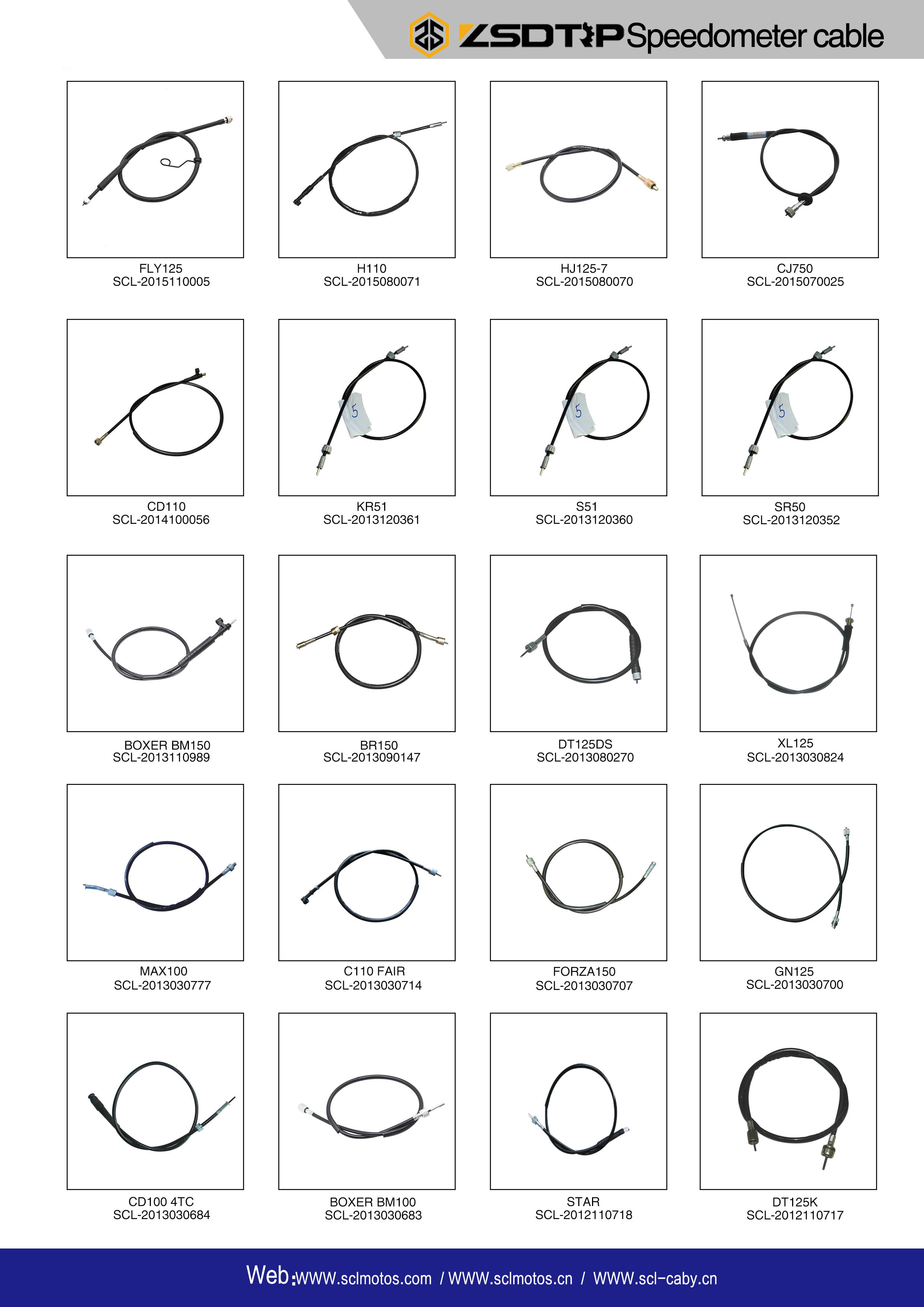 thilina lakmal　送料分 Motorcycle Speedometer Cable for Na.vi 110 (2016-2024) - OEM No