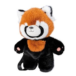 Gran oferta, simulación de Panda rojo, Animal de peluche, juguetes de animales suaves, mochilas, nueva moda, encantador, súper suave, cosas personalizadas, juguetes de Panda rojo - Product Image 2
