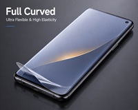 Film Hydrogel Mat EPU Confidentialité Anti-rayures Auto-réparateur Ultra Flexible Surface Courbe Clair HD Anti-traces de Doigts