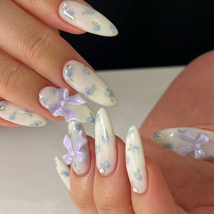 <span class=keywords><strong>Uñas</strong></span> Postizas 3D Metálicas <span class=keywords><strong>Rosa</strong></span> Nude <span class=keywords><strong>Mate</strong></span> ABS, <span class=keywords><strong>Uñas</strong></span> a Presión al por Mayor en Stock - Product Image 2