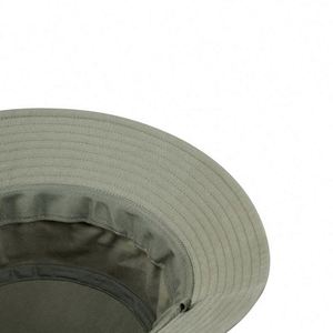 Hot Sale Solid Color <b>Cap</b> Outdoor Casual Stitching Beach Bucket <b>Hat</b> - Product Image 6