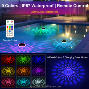 Luz Flotante Solar LED RGB Recargable a Prueba de Agua IP67 con Control Remoto <span class=keywords><strong>para</strong></span> Decoración de <span class=keywords><strong>Piscinas</strong></span> - Product Image 4