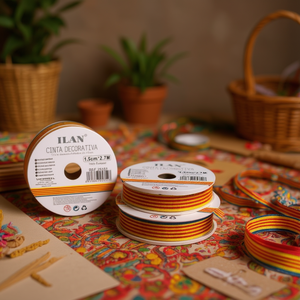 Nastro Decorativo Iln 1,5 Cm X 2,7 M Colori Bandiera Valenciana 10 Pezzi - Product Image 3