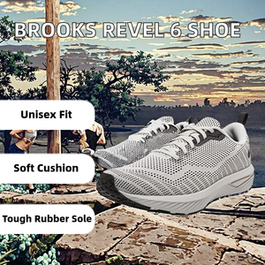 รองเท้าวิ่ง Revel 6 รุ่น Unisex Neutral สำหรับทุกเพศ วัสดุสังเคราะห์ สี <span class=keywords><strong>Dawn</strong></span> Blue/Cayenne/Nine Iron ขนาด 28.5 ซม. - Product Image 2