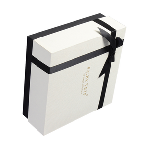 Подарочная коробка класса люкс из жесткого белого картона с индивидуальным логотипом, состоящая из двух частей (крышка и основание), большая упаковка для одежды (пижам) - Product Image 4