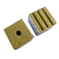 Cubes de laine de roche hydroponique pour la culture de légumes en agriculture
