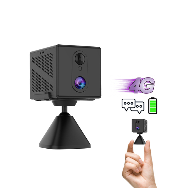 CB75 Indoor Security Camera With Infrared Night Vision Two-Way Voice Low Power Consumption Battery Mini Camera 4G Network Camera