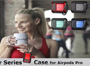 Funda para auriculares de alta calidad, accesorio con gancho para <span class=keywords><strong>Airpods</strong></span> pro y <span class=keywords><strong>Airpods</strong></span> series, <span class=keywords><strong>2021</strong></span> - Product Image 5