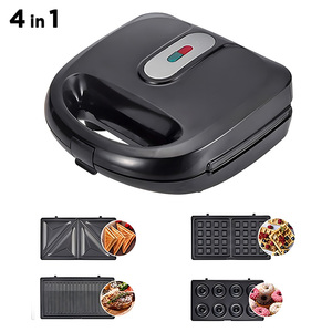 Macchina per Sandwich 3 in 1 Multifunzionale, <span class=keywords><strong>Tostapane</strong></span> Elettrico per Colazione, Piastra per Panini e Grill SW044 - Product Image 2