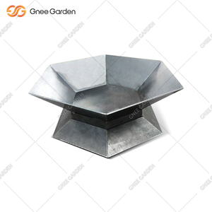 Pozo de fuego de acero de aleación hexagonal directo de fábrica Nuevo diseño Calefacción de jardín al aire libre y barbacoa - Product Image 3
