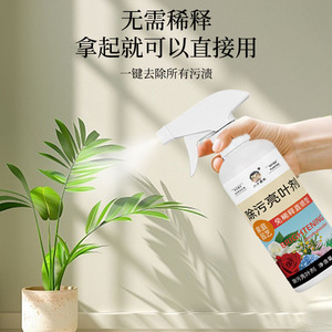 น้ำยาทำความสะอาดใบไม้สูตรเข้มข้น 300 มล. ไม่ต้องเจือจาง สำหรับพืชในร่ม - Product Image 2