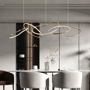 <strong>Minimalist</strong> Hanging Modern Designer Decorative Line Nordic Smart Living Room Light <strong>Lighting</strong> Ceiling Modern LED Pendant Light - Product Image 3