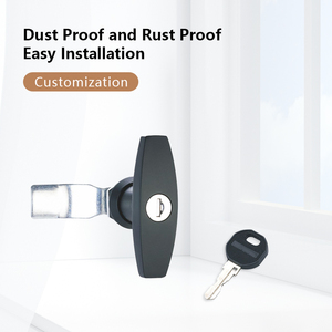 T Xử Lý Khóa Cửa Hợp Kim Kẽm Cơ Thể Shed Kit Latch Nhà Để Xe Khóa Cửa Xe Tải Khóa Tủ - Product Image 3