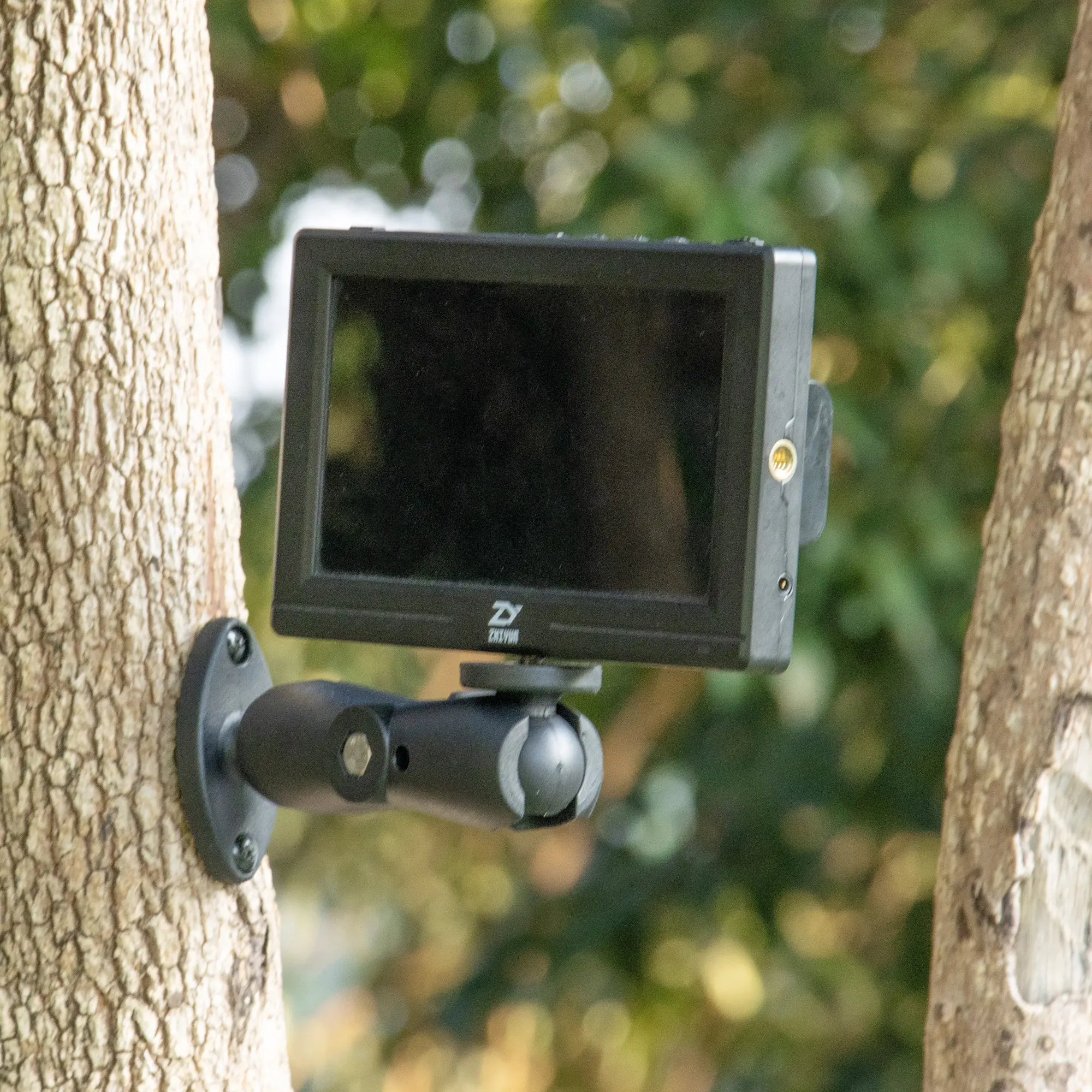 Suporte de fixação de cabeça esférica de 360 graus para câmeras esportivas ao ar livre/câmeras de caça/monitores de computador de máquinas agrícolas